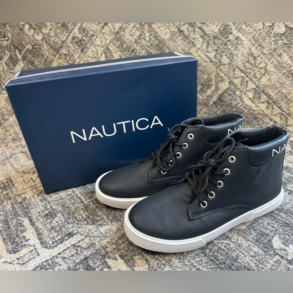 Nautica Kids Sneakers Boys Dress Chukka Boot‎ High-Top Sneakers Size